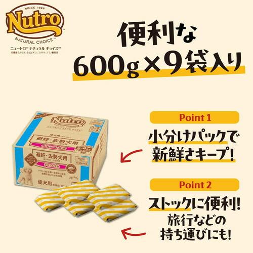 ニュートロ ナチュラル チョイス 避妊・去勢犬用 超小型犬〜小型犬用