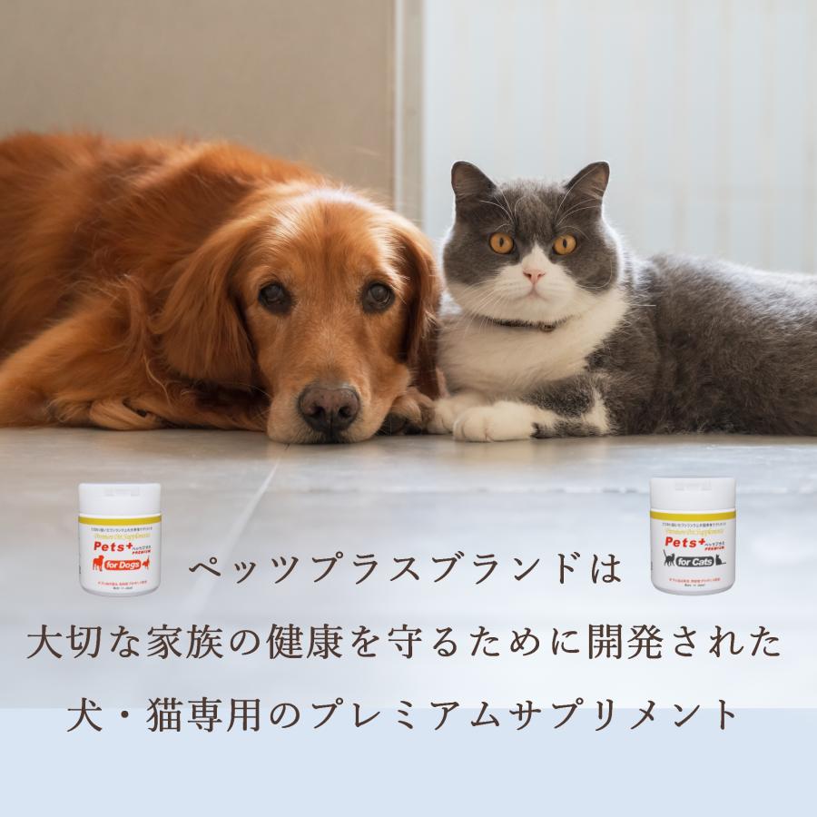 関節 骨 腰 猫の サプリメント プロポリス グルコサミン コンドロイチン ヒアルロン酸 ネコ ペット サプリ ペッツプラス プレミアムアクティブ｜petspremier｜10