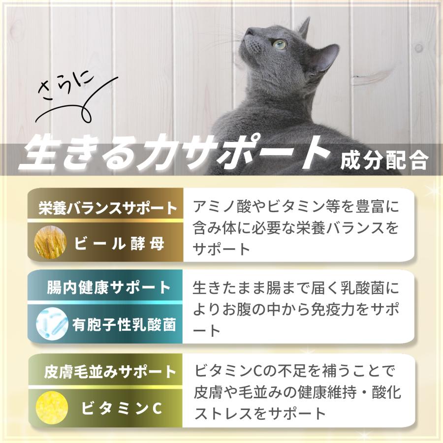 Pets+（ペッツプラス） 猫 サプリ 免疫力 皮膚 元気 ケア 健康維持