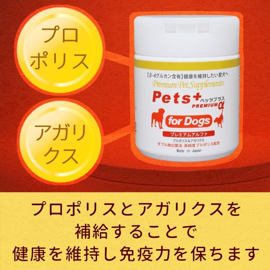 免疫力 犬用 サプリメント B Dグルカン プロポリス アガリクス 皮膚 被毛 免疫 犬 ペット サプリ ペッツプラス プレミアムアルファ Petsplus Dogs Premiumalpha ペッツプレミア 通販 Yahoo ショッピング
