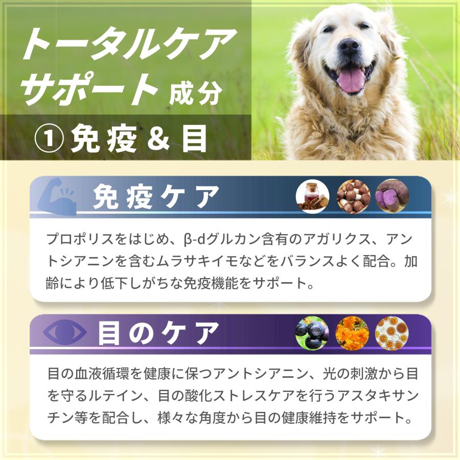 Pets+（ペッツプラス） 犬 サプリ オールインワン 免疫 目 脳 関節