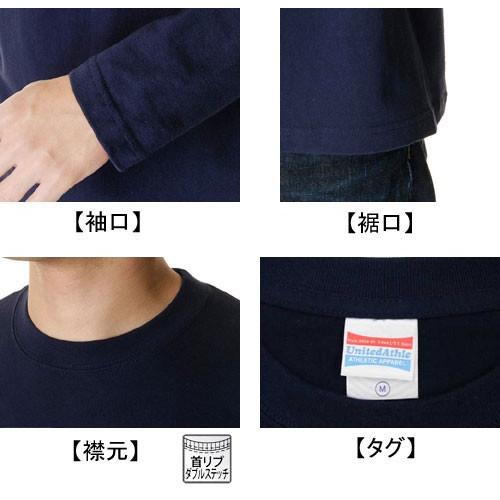 Tシャツ メンズ レディース 長袖 無地 uネック 綿 綿100 大きい 厚手 シャツ tシャツ スポーツ ブランド トップス クルーネック 丈夫 男 女 s m l 2l 3l カーキ｜petstore｜02