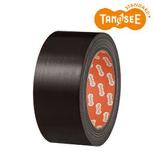 梱包作業用品 テープ製品 梱包用テープ（まとめ）布テープ 50mm×25m 黒 30巻