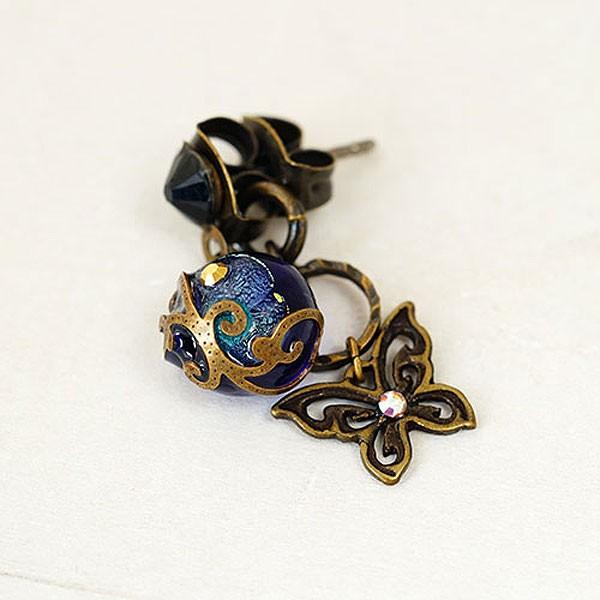 ピアス アクセサリー ジュエリー アレルギー チタン 揺れる ゆれる 手作り ハンドメイド 和 日本製 プレゼント かわいい おしゃれ きれい ガラス 蝶 紺 コン Zk Kj P Kaizome ペットキャリーバッグ 通販 Yahoo ショッピング