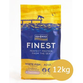 フィッシュ4ドッグス オーシャンホワイトフィッシュ 15kg フィッシュ4