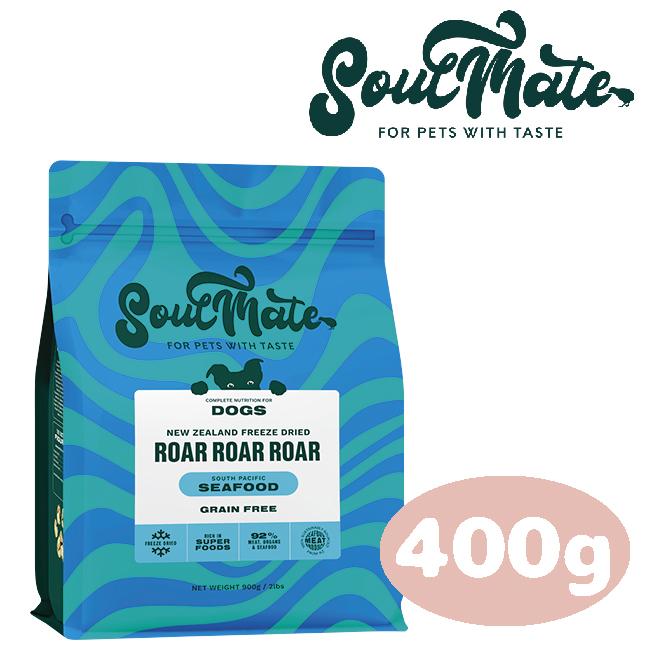 SoulMate フリーズドライ シーフード ドッグフード 400g SoulMate DOG フリーズドライフード シーフード 400g : ペット用品の