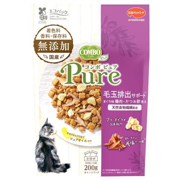 日本ペットフード コンボ ピュア キャット 毛玉排出サポート まぐろ味・鶏肉・かつお節添え 200g×12個(ケース販売) :ka03177:ペット良品倶楽部ヤフー店 - 通販 - Yahoo!ショッピング 日本ペットフード コンボ ピュア キャット 毛玉排出サポート まぐろ味・鶏肉・かつお節添え 200g×12個(ケース販売) :ka03177:ペット良品倶楽部ヤフー店 - 通販 - Yahoo!ショッピング