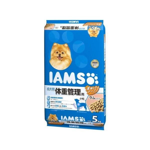 ドッグフード　アイムス　成犬用　体重管理用　ラム＆ライス　小粒　5ｋｇ｜petyafuupro