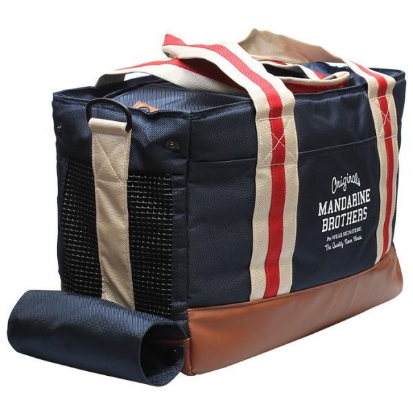 マンダリンブラザーズ　ペット　キャリーバッグ　犬猫用　カーキ MANDARINE BROTHERS 犬用 猫用 ペットキャリー リュック バック
