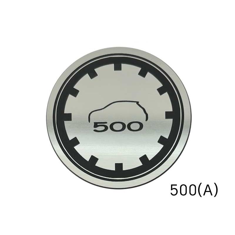 ABARTH F595 F695 シートサイドサークル 2pcs 柄が選べる