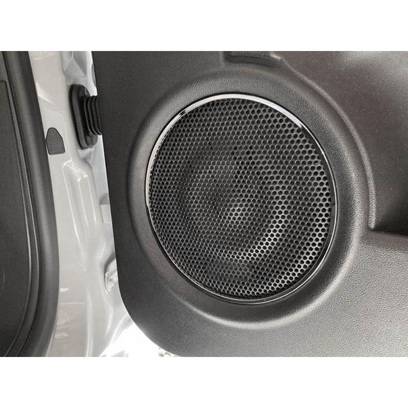 ABARTH F595 F695 グランツ ドアスピーカー リング 2pcs アバルト 