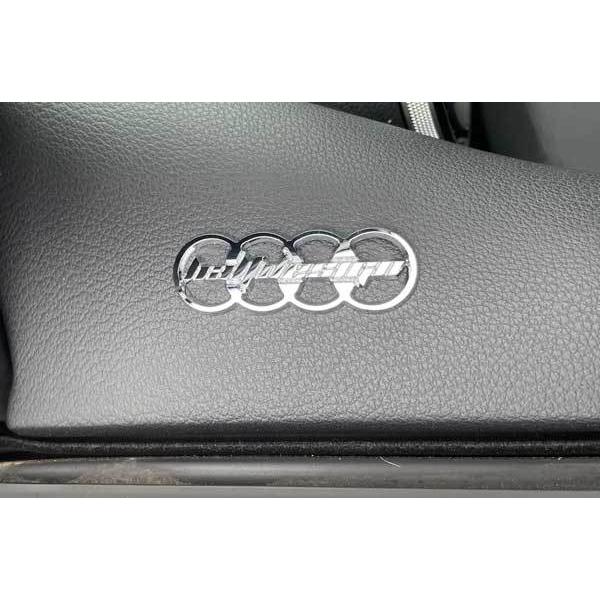 Audi エンブレムセット(A5) Audi アウディ 純正 A5 RS5 リアエンブレム「OOOO