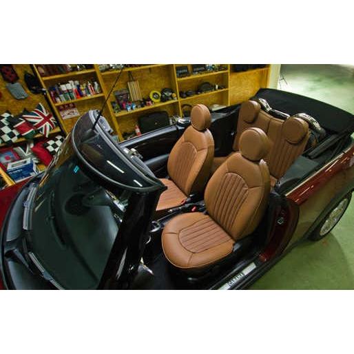 ミニ MINI R57 専用 CABANA オーダーメイドシートカバー パークレーン 