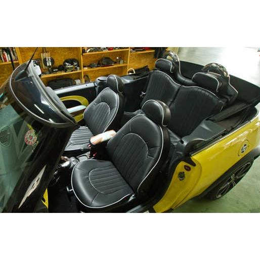ミニ MINI R57 専用 CABANA オーダーメイドシートカバー パークレーン 