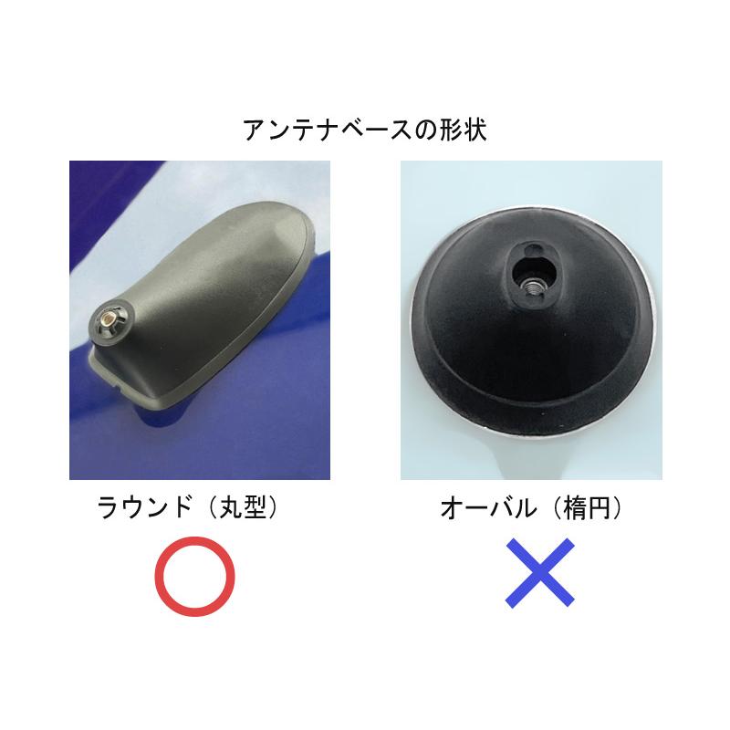 FIAT ABARTH 用 ショートショートアンテナ panda 500 595 695 シリーズ