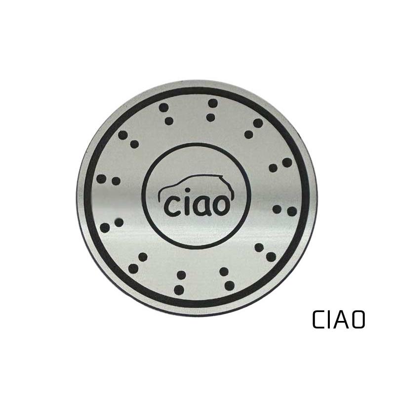 FIAT500 / 500C シートサイドサークル 2pcs 種類が選べる フィアット