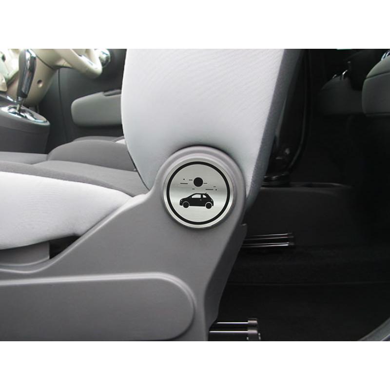 FIAT500 / 500C シートサイドサークル 2pcs 種類が選べる フィアット