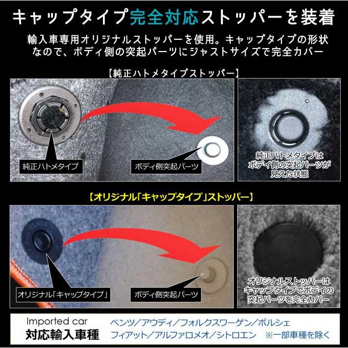 vw フォルクスワーゲン アップ フロアマット 【 ループ 】 オーダーメイド 前後４セット 4color UP! カーマット 車内用 loop |  | 07