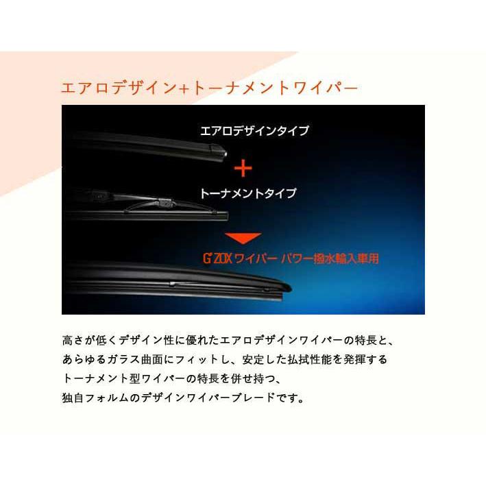 フォルクスワーゲン アップ【VW UP】 超撥水 ワイパー ブレード