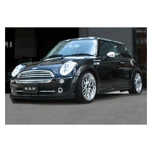 ミニクーパー フロントスポイラー　R53 ブラック MINI ミニ クーパー S R53 JCW フロント バンパー リップ