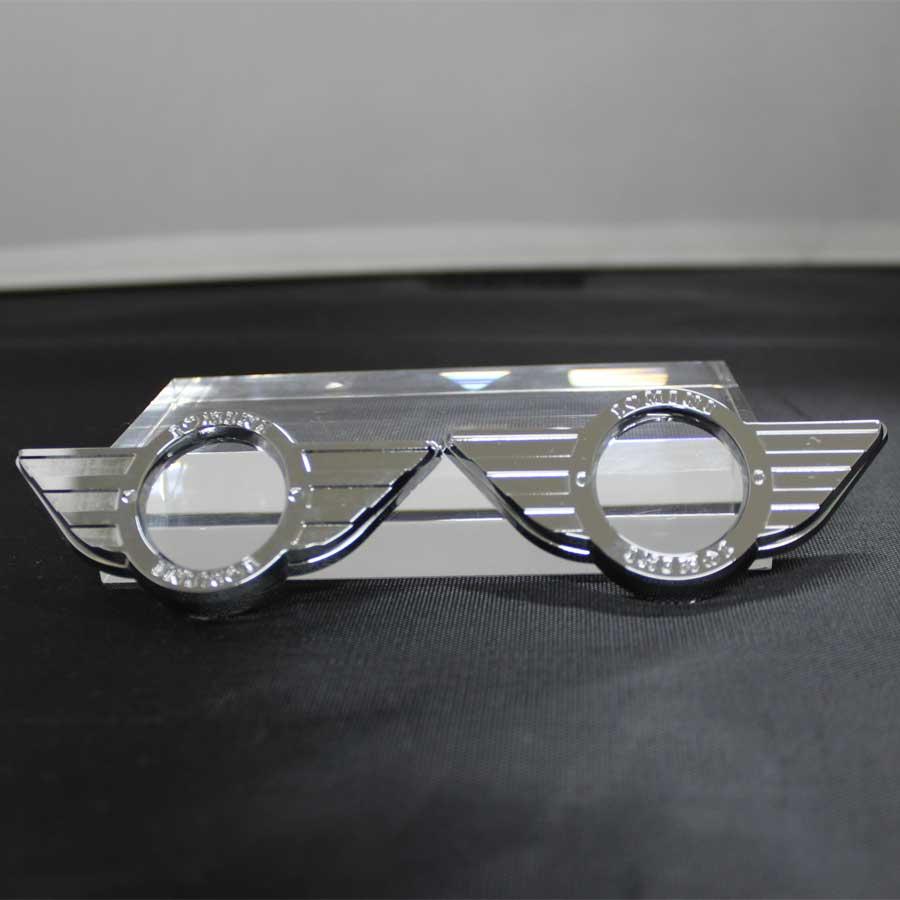 BMW BMW MINI F54 ドアロックウイング (クローム) 4pcs ミニクーパー