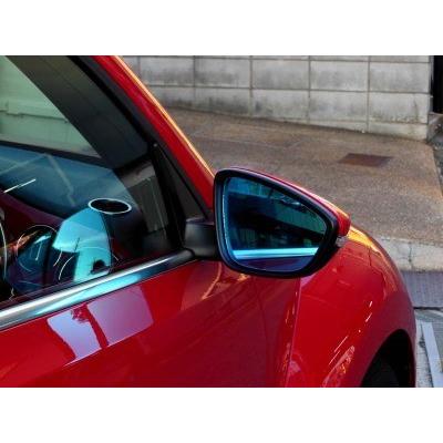 ザビートル The Beetle ブルーワイドミラー ドアミラーレンズ 2pcs VW
