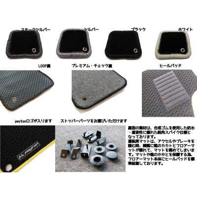 ザビートル The Beetle フロアマット オーダーメイド (loop グレー) 前後４セット カーマット 車内用 VW フォルクスワーゲン カーアクセサリー |  | 03