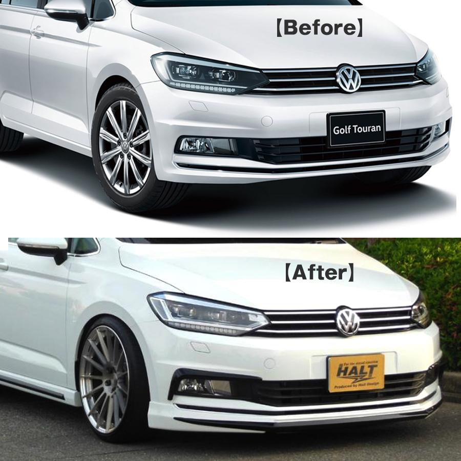 ゴルフトゥーラン 社外グリル vw フォルクスワーゲン ゴルフトゥーラン'16〜 フロントリップ