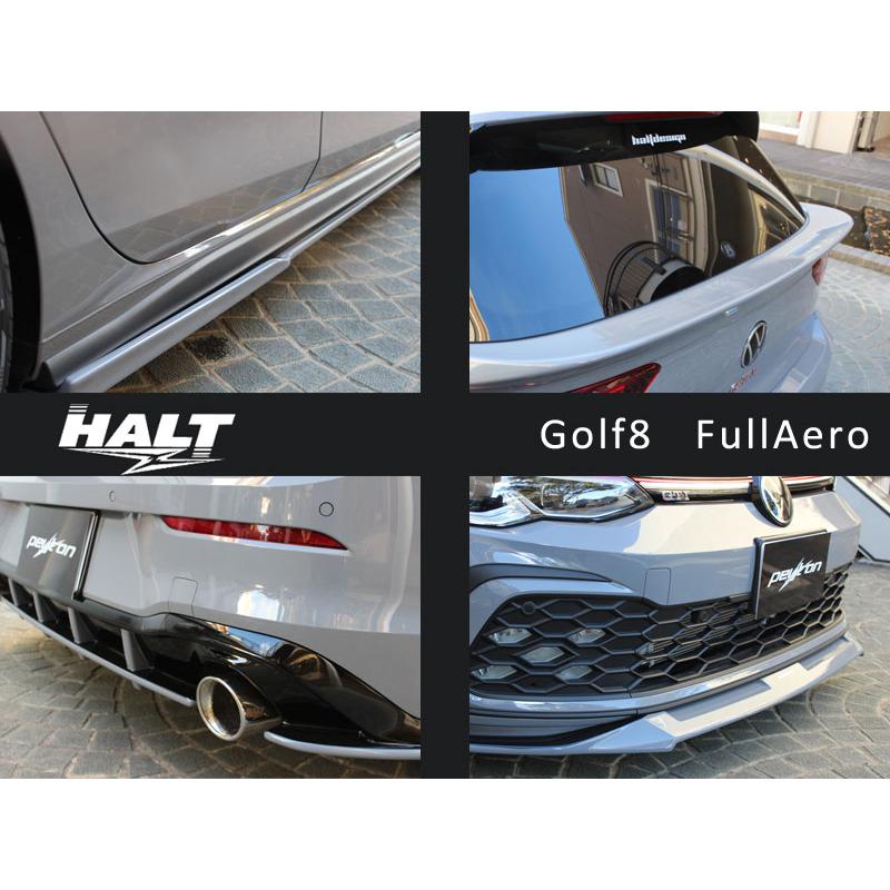 VW GOLF8 GTI リアハッチトップスポイラー FRP HALT エアロ パーツ