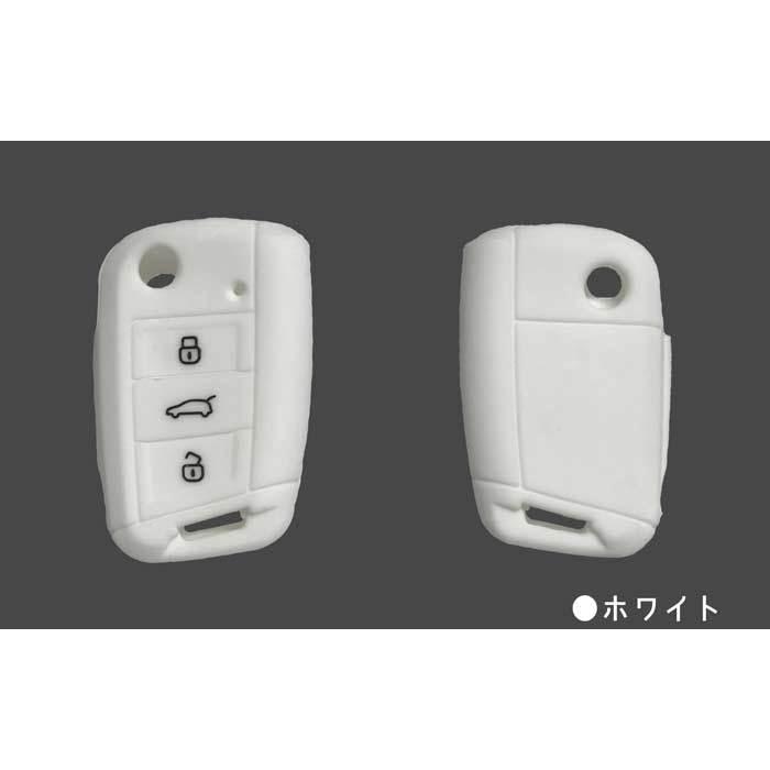シリコン キーカバー ストラップも Golf7 GOLF7.5 Polo6C Touran 5T