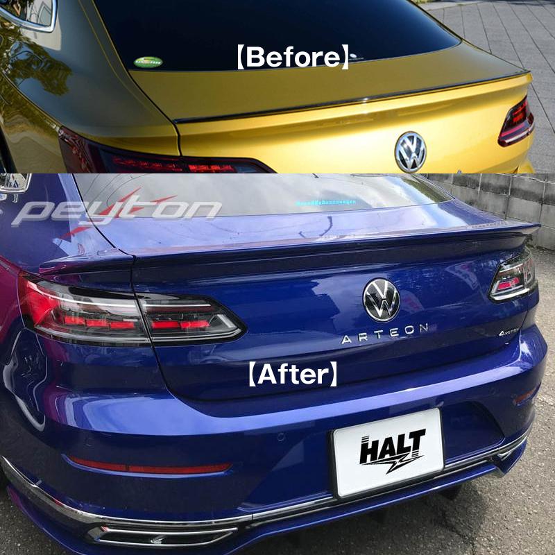 VW 新型 アルテオン ARTEON トランクスポイラー FRP 2021.7〜 HALT