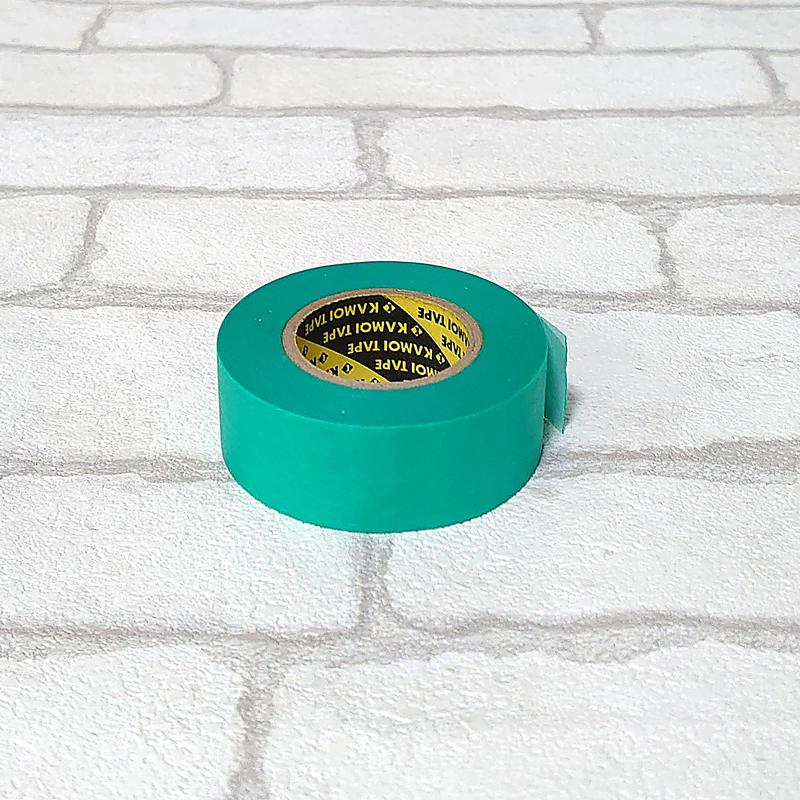 カモイ マスキングテープミント 1巻 巾20mm×長18m 使いやすい 紙テープ