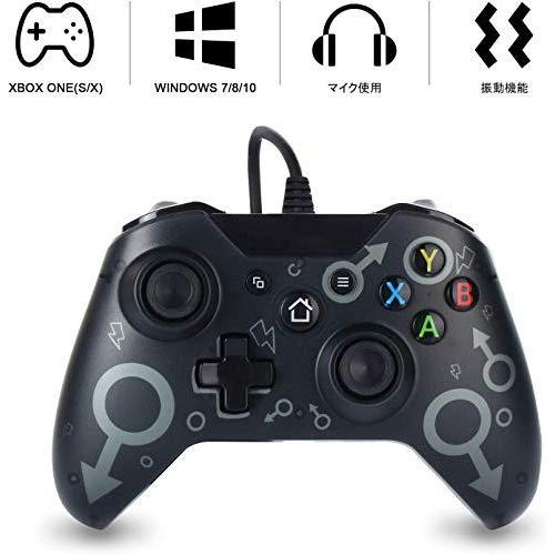 Xbox One コントローラー 有線 Pc ゲームコントローラー Xbox One 有線コントローラー ゲームパッド Pc適応 振動機能搭載 Xbo S Rlex Co 通販 Yahoo ショッピング