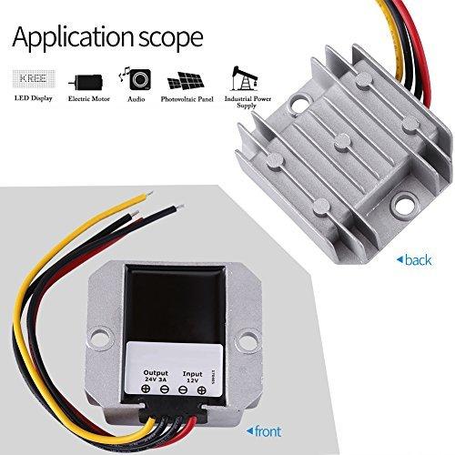 低価格 インバーター 24v カーインバーター 車 コンバーター み電源コンバータ Dc Dc 12vから24v 3a 72w昇圧モジュール昇圧電源 コンバータ Simremedikal Com