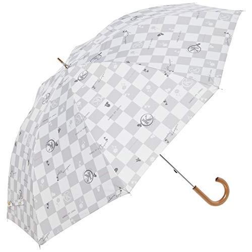 気質アップ ムーンバット 長傘 Moonbat ムーンバット Kokoti ココチ パラソル 日傘 晴雨兼用 雨傘 ショート傘 市松模様 ロゴ入り オシャ 無料長期保証 Farmaequiposgeko Cl