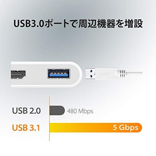 j5create USB-C to 4K HDMI & USB3.0 & Power Delivery 60W 3in1 マルチ 変換アダプター バス｜pfgo｜04
