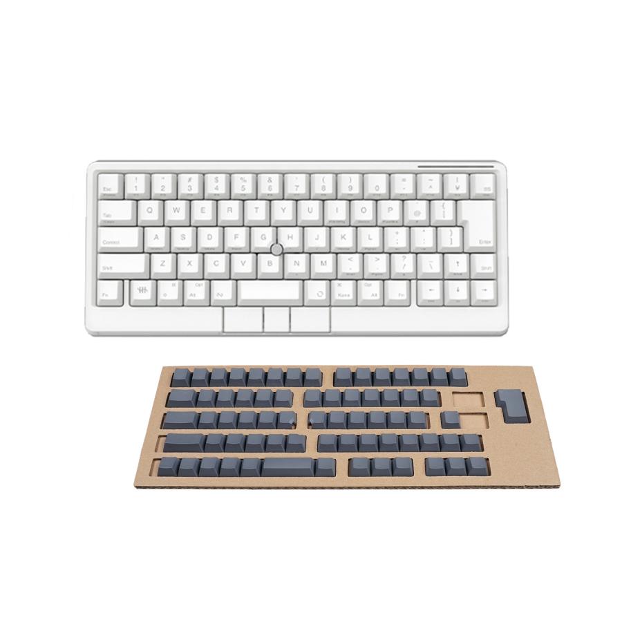 HHKB Studio 日本語配列 「雪」×「灰」特別セット (無刻印) PD-ID120Y-KTGN | PFU