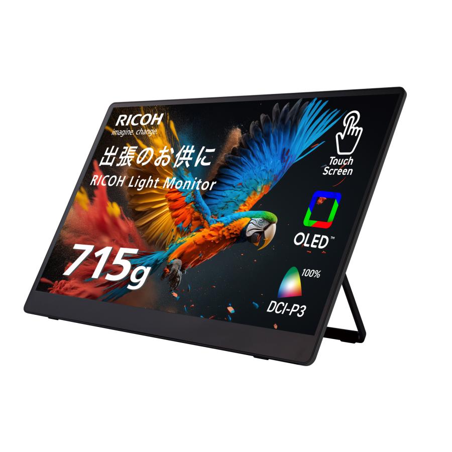 リコー RICOH Light Monitor 150BW（有機ELポータブルタッチ