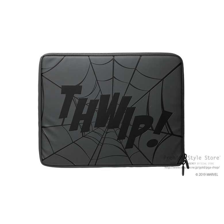 BALR. ボーラー スリーブ パソコン タブレット ケース 黒 ブラック Premium Style MARVEL マーベル スリーブケース インナーケース 13.3