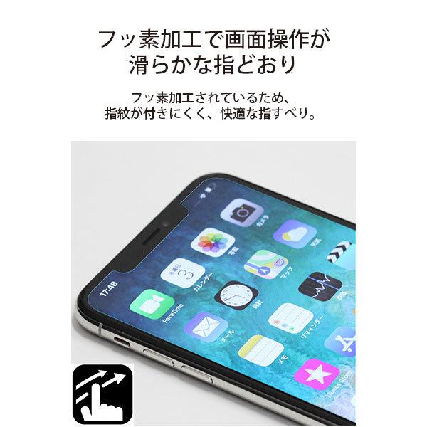 iPhone 13 mini用 液晶保護フィルム 衝撃吸収EX/光沢 PG-21JSF03｜pg-a｜06
