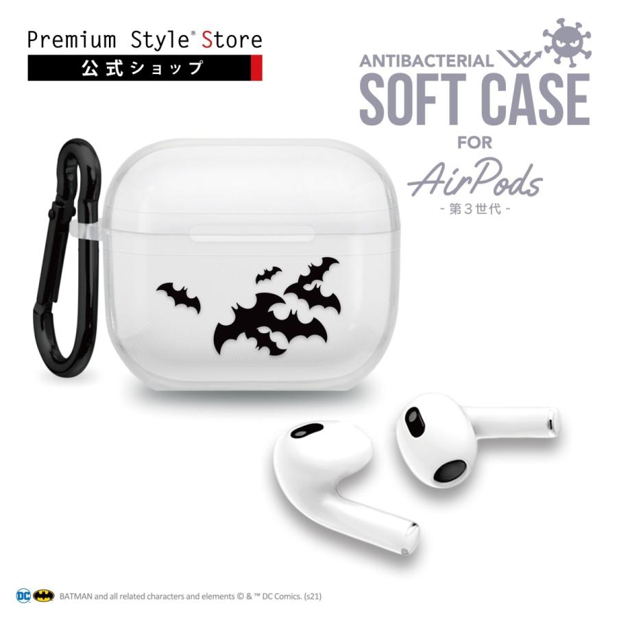 AirPods 第3世代 ケース カバー クリア 透明 バットマン DCコミック