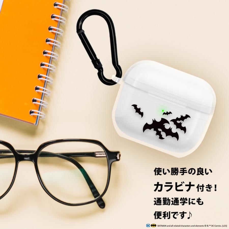 AirPods 第3世代 ケース カバー クリア 透明 バットマン DCコミック