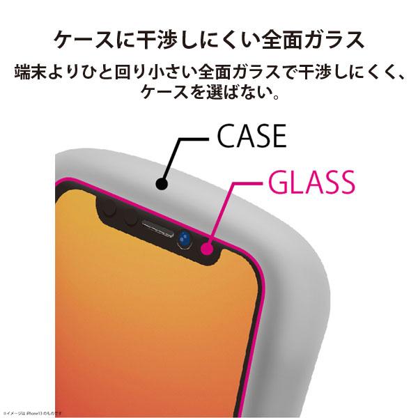 iPhone SE第3世代 SE第2世代 8 7 6s 6用 ガイドフレーム付 液晶全面保護ガラス ブルーライト低減 光沢 SE3 SE2 第2世代 8 7 6s 6 PG-22MGL03FBL｜pg-a｜06