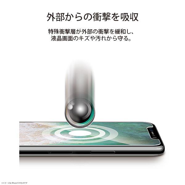 iPhone14Plus iPhone13ProMax 液晶保護フィルム 衝撃吸収 耐衝撃 光沢 抗菌 画面保護 液晶フィルム 保護フィルム｜pg-a｜04