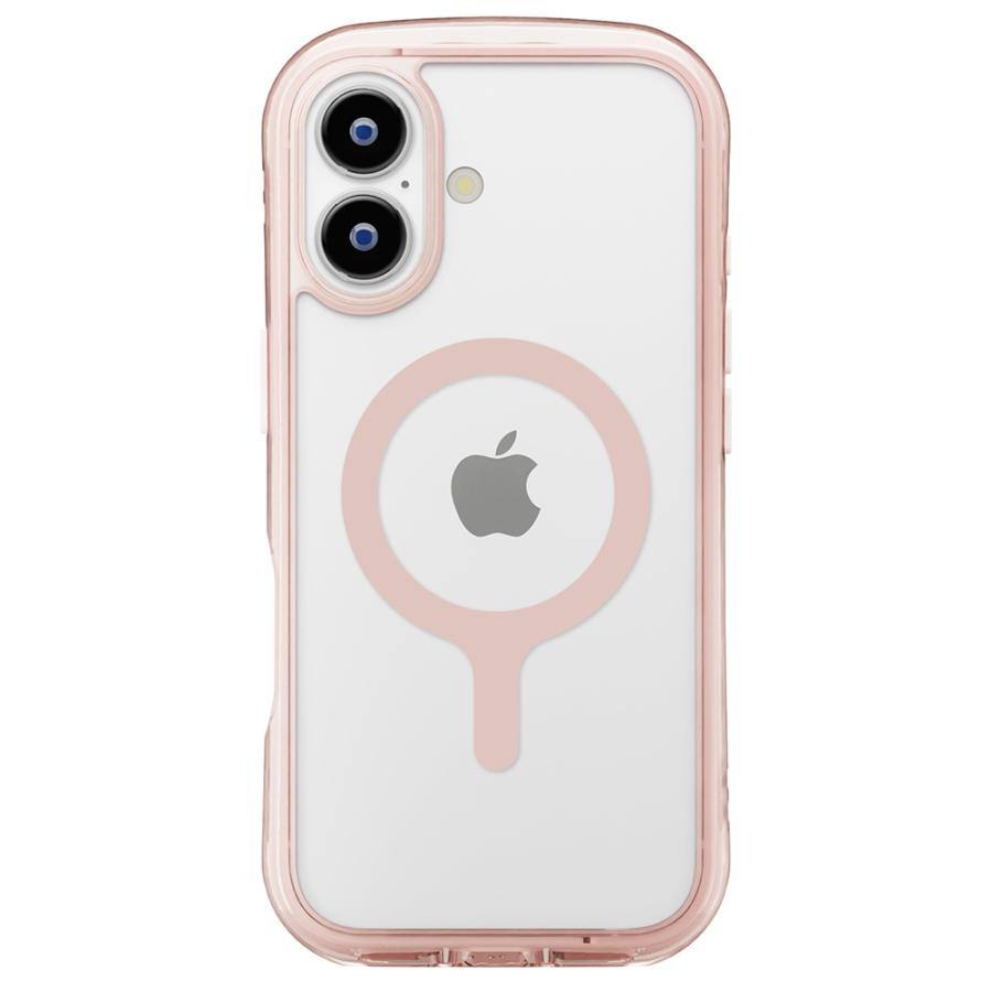 Premium Style iPhone17 用 エアクッションケース グラファイト モカ