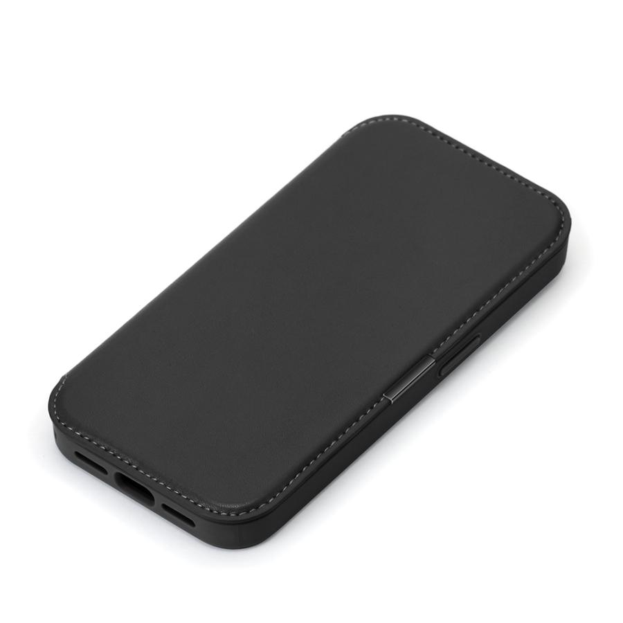 iPhone 17 Pro 用 背面ガラス フリップカバー 手帳型 ケース カバー