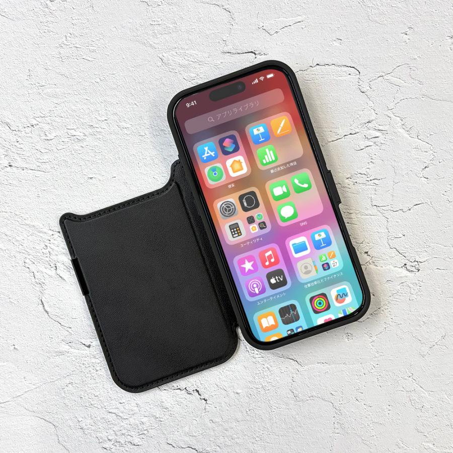 手帳型・フリップケース Amazon.co.jp: ZENIX DESIGN TECH iPhone14 Pro Max 用 ケース Magsafe