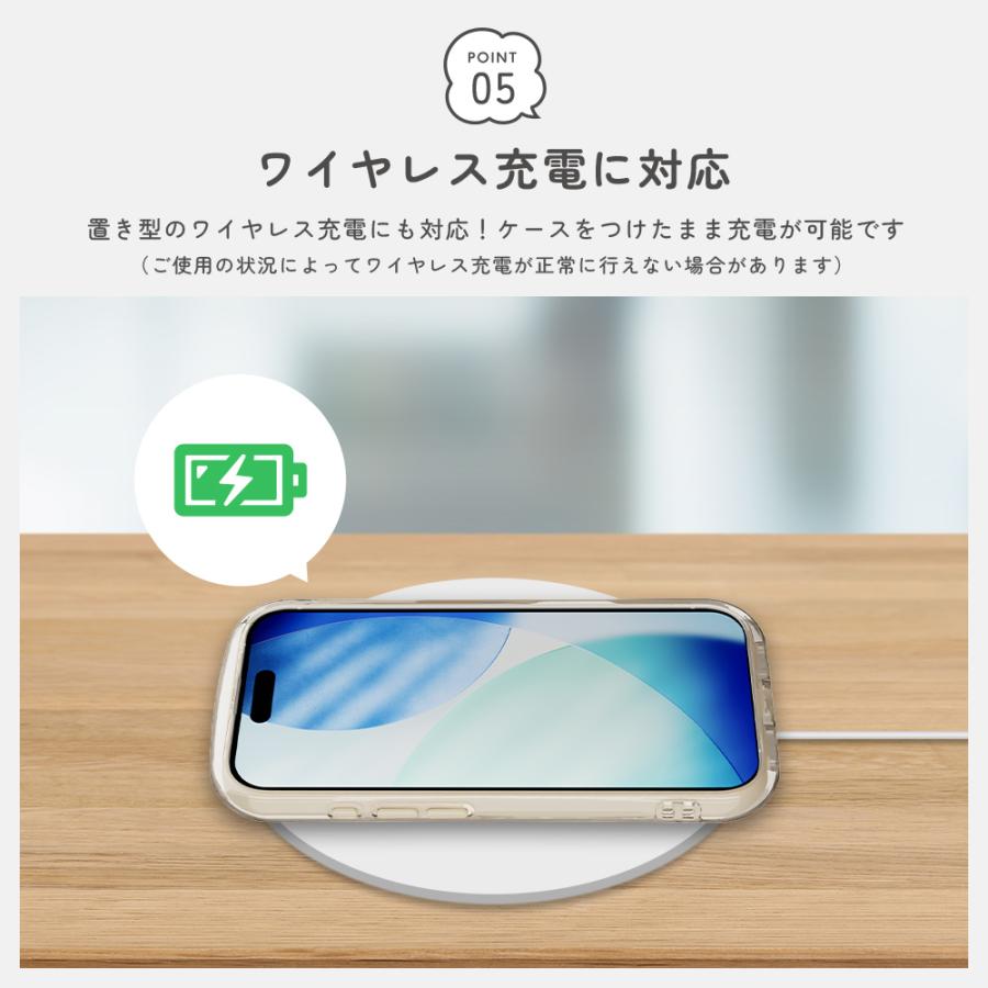 Premium Style iPhone17Pro 用 エアクッションケース グラファイト