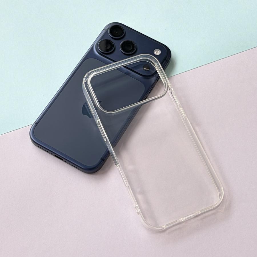 Premium Style iPhone17ProMax 用 クリアソフトケース クリア PG