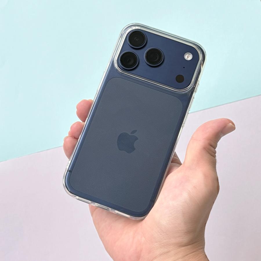 Premium Style iPhone17ProMax 用 クリアソフトケース クリア PG